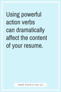 50+ Powerful Action Verbs You Need To Use On Your Resume Blog Quote