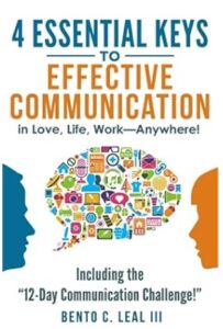  Book Cover 4 Essential Keys to Effective Communication in Love, Life, Work--Anywhere